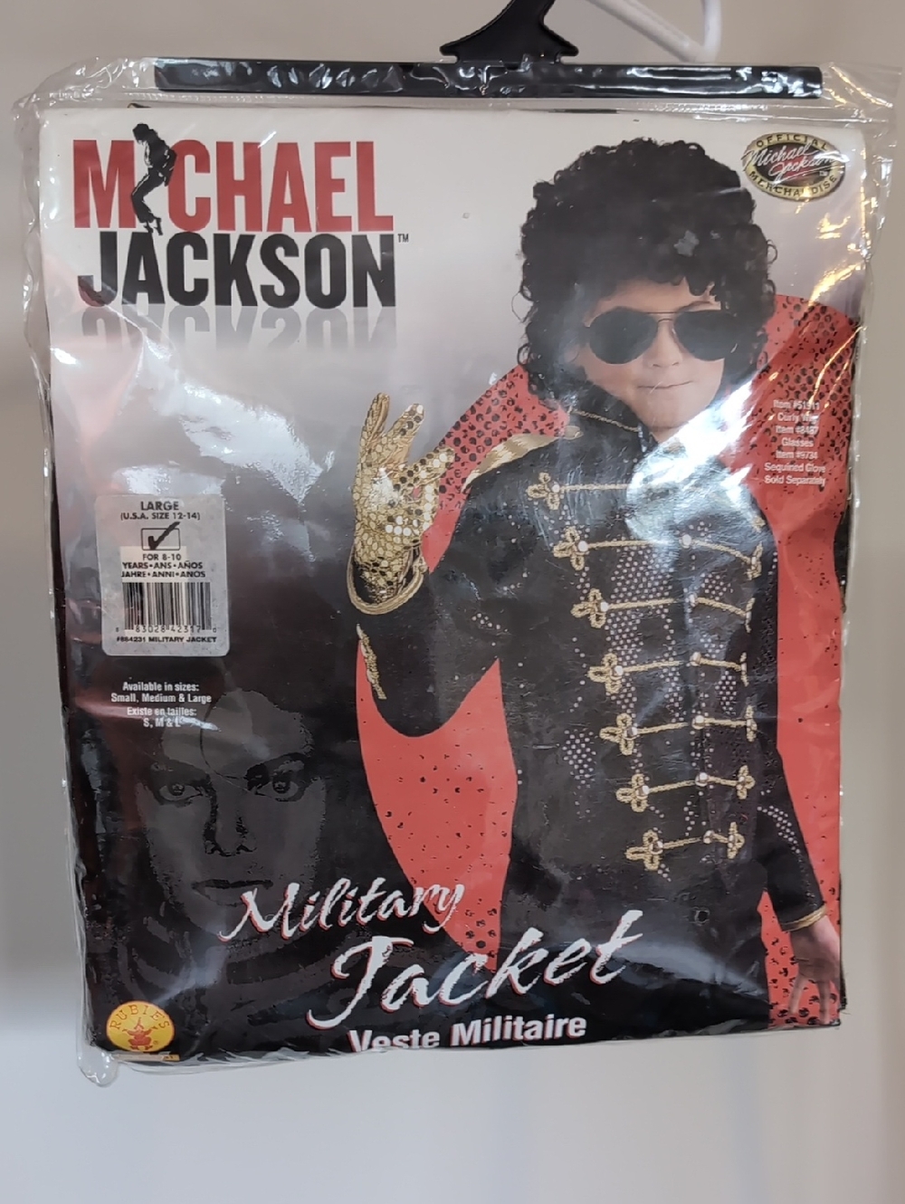 Michael Jackson Black Military Jacket Costume